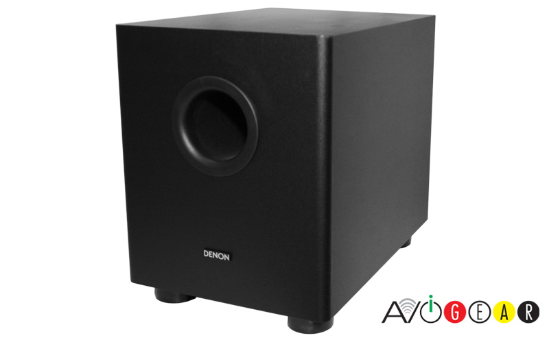 Denon DSW 391 Powered Subwoofer 100 Watts. Down Firing Front Vented 