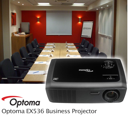 OPTOMA Projector EX536 HD 1080p Portable Projector 40001 Contrast 