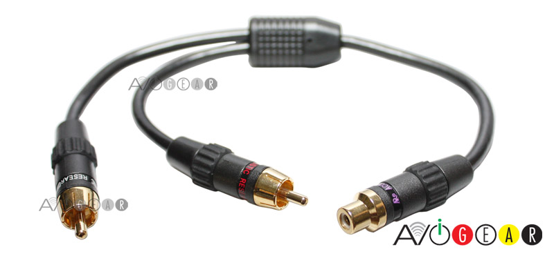 15 Feet AR AP152 Subwoofer Cable with Y Adapter 12 10  