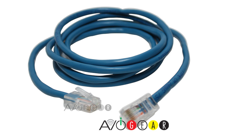 Two 6 Feet CAT5E RJ 45 Ethernet Network RJ45 Cable 5 4  