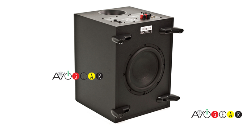 features woofer 10 25 4 cm high excursion fiber composite